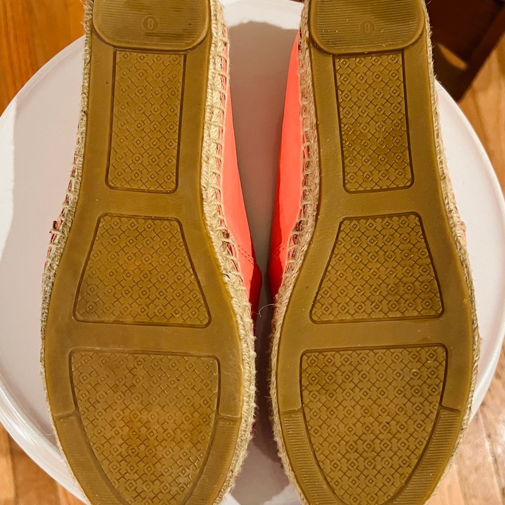 Tory Burch Color Block Leather Espadrilles - Picture 7 of 7